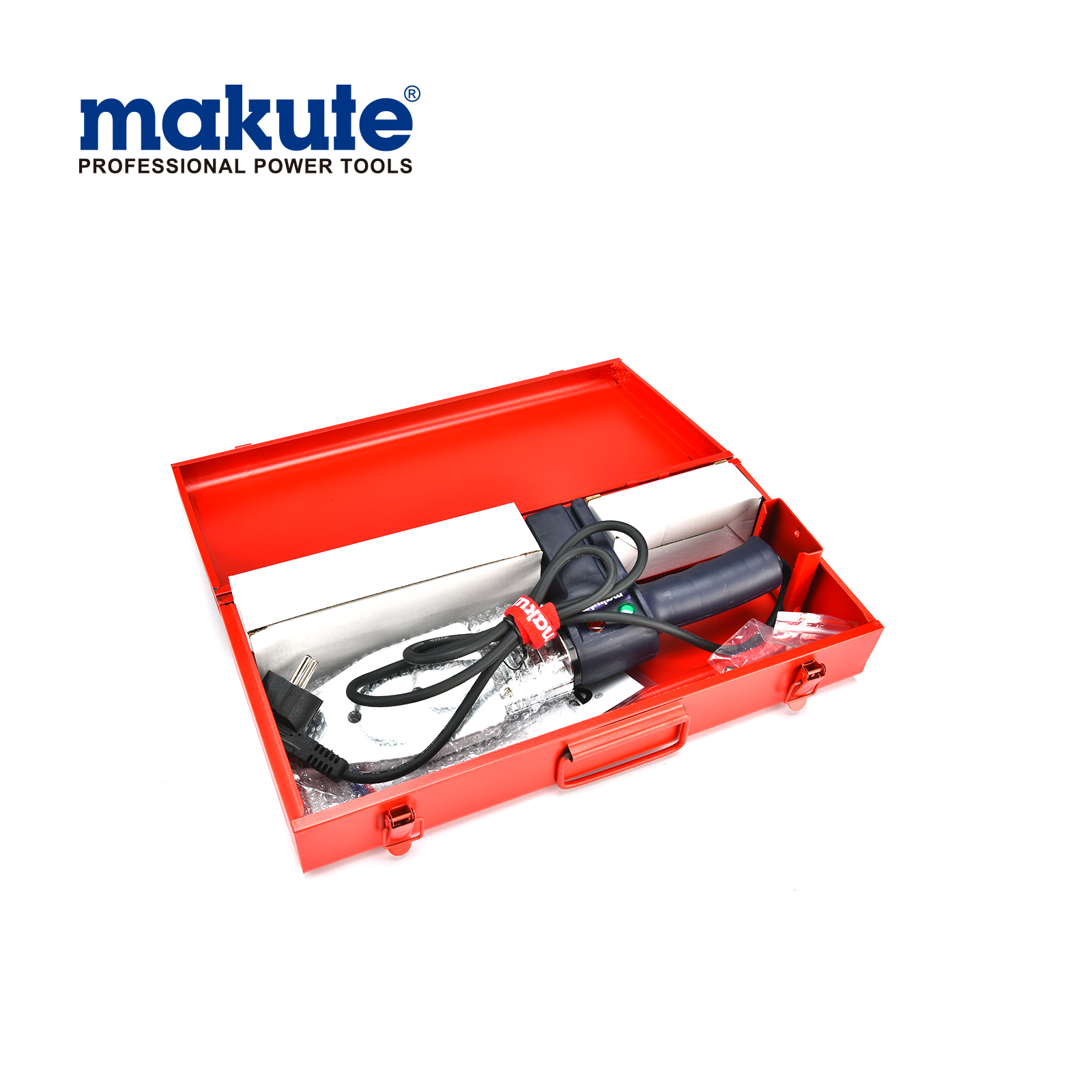 Makute Máquina de soldadura PPR de alta calidad Máquina de soldadura de tuberías Soldadora de tubos de PVC PE Dispositivo de fusión por calor