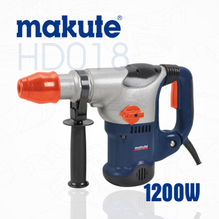 makute China OEM rotativo 38mm máquina de potencia eléctrica HD018 martillo rotatorio